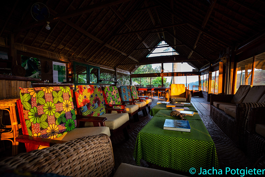 Main area - Sangha Lodge | Safari Camps in Dzangha-Sangha National Park, Central African Republic