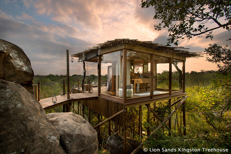 Sleep out - Lion Sands Kingston Treehouse