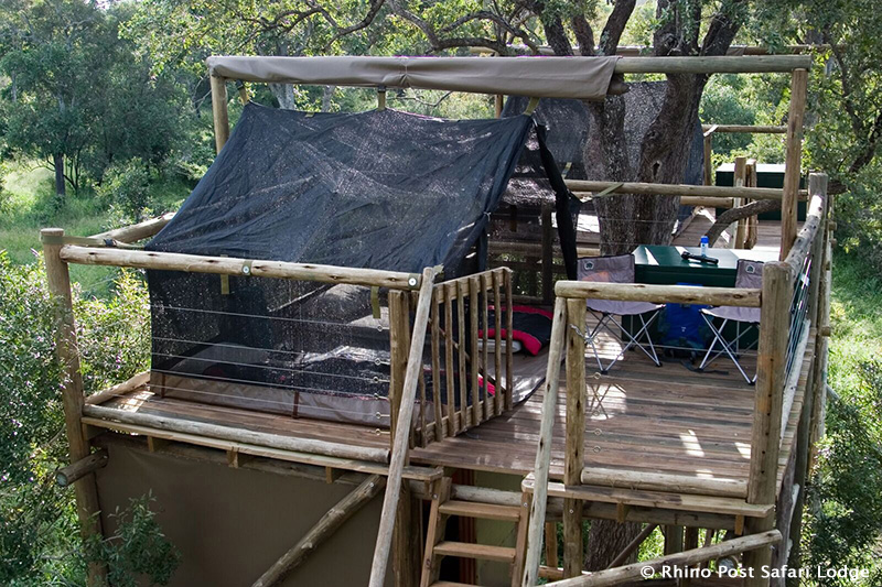 Rhino Post Sleep-Out Platform - Rhino Post Safari Lodge