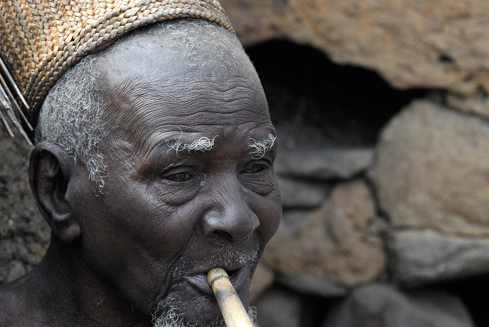 Taneka tribal man - Benin