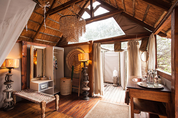 Bathroom - Sindabezi Island, Victoria Falls